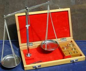 Traditional  Gram scales