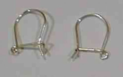 Silver safety wire no bead