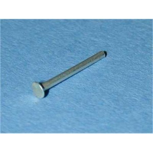 Silver post with small pad