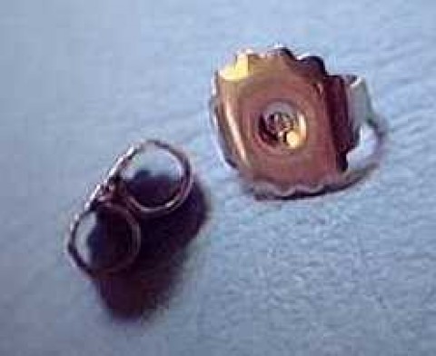 Silver X large scrolls