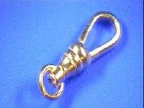 Silver albert clasp 22mm
