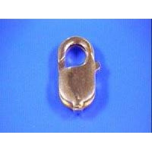 Silver trigger clasp 9mm