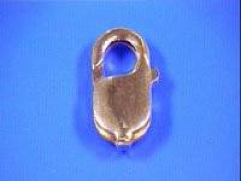 Silver trigger clasp 15mm